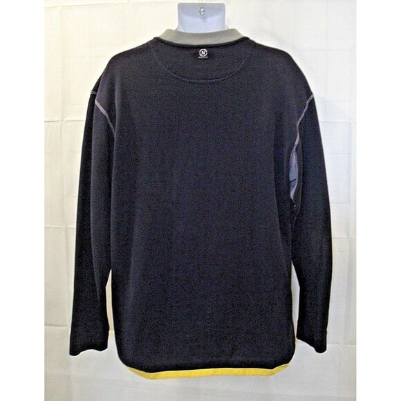 Nautica Jeans Co ¼ Zip Pullover Sweater Embroidered Mens Size XL - Picture 6 of 8